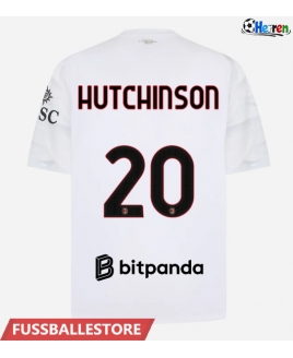 Günstige AC Milan Omari Hutchinson #20 Auswärtstrikot 2026-27 Kurzarm
